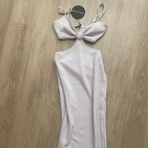 Level headed midi dress - Oatmeal